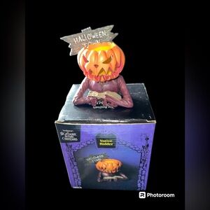 Nightmare Before Christmas Halloween Town Votive Holder limited edition rare